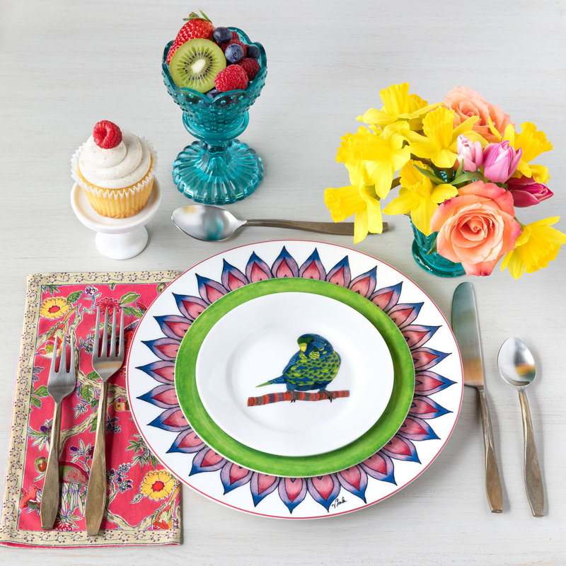 Calypso Porcelain Dinner Plate
