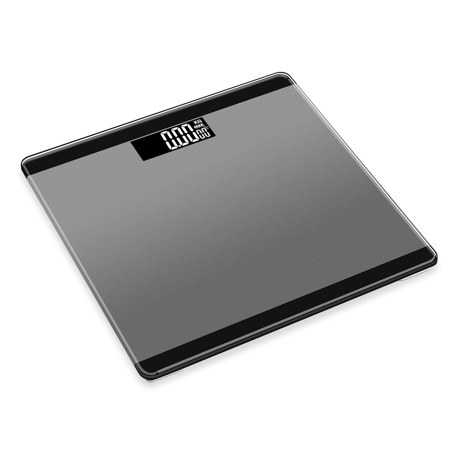 Symple Stuff 3 In 1 Digital Bathroom Scales With Step-on Technology, Space Grey | Wayfair.co.uk