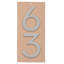 Floating 1-Line Wall Address Plaque-458687204-458694005-458691484