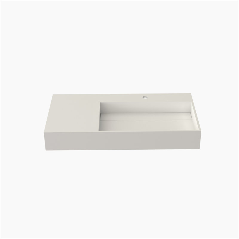 Lavabo rectangulaire pour salle de bain