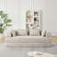 Canapé-lit modulaire convertible en chenille, conception personnalisable