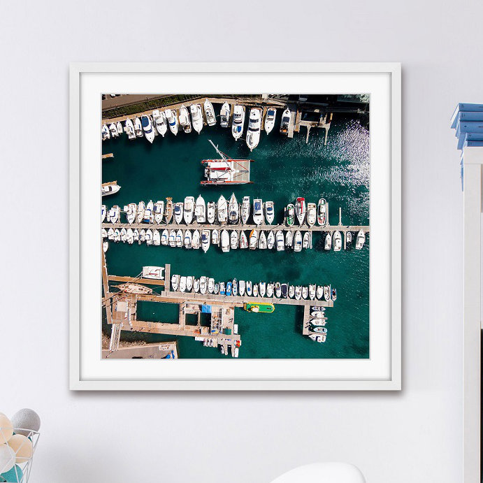 Single Picture Frame Print, 41 cm H x 41 cm W x 3.81 cm D