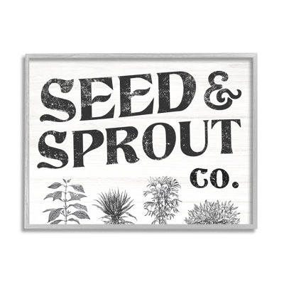 " Seed & Sprout Antique " by Daphne Polselli