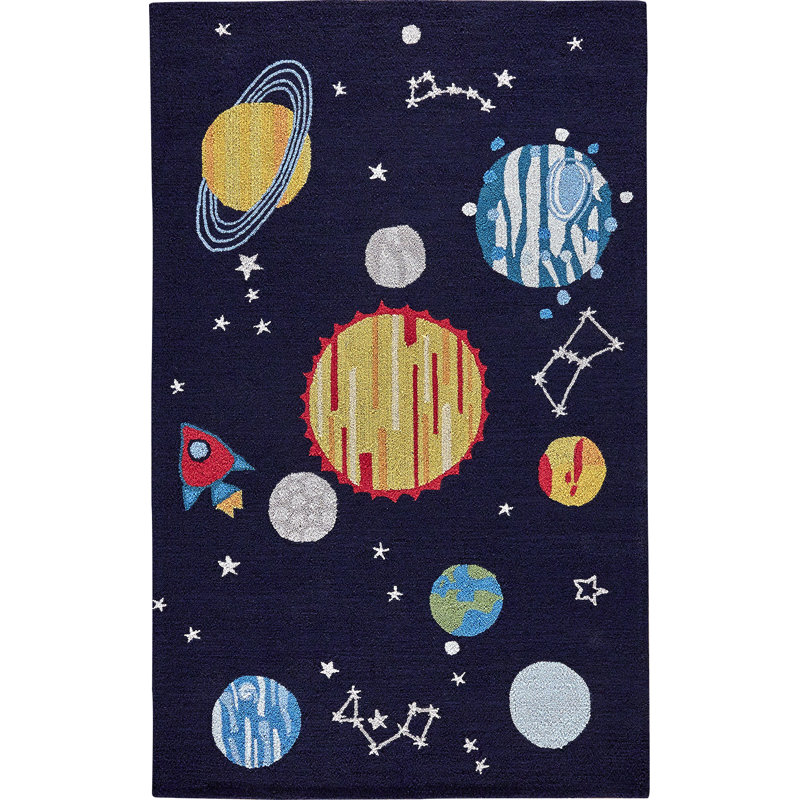 Alyssa Rectangle Handmade Rug, Rectangle 7'6" x 9'6"