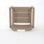 Fauteuils d'extérieur et de jardin en bois antique avec chaises de style moderniste-1748374806