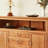 Solid Elm Wood Console Table