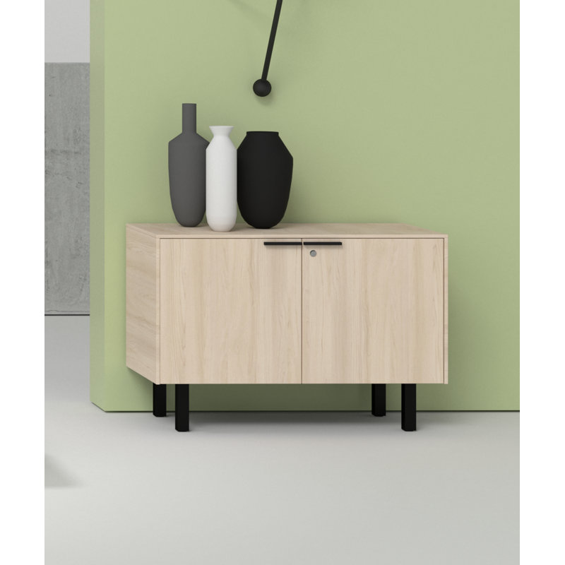 Alyworth 102.4cm Sideboard, Maple/Black