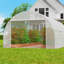 Walk-in Tunnel Greenhouse Galvanized Frame PE Cover-187925679-187925674