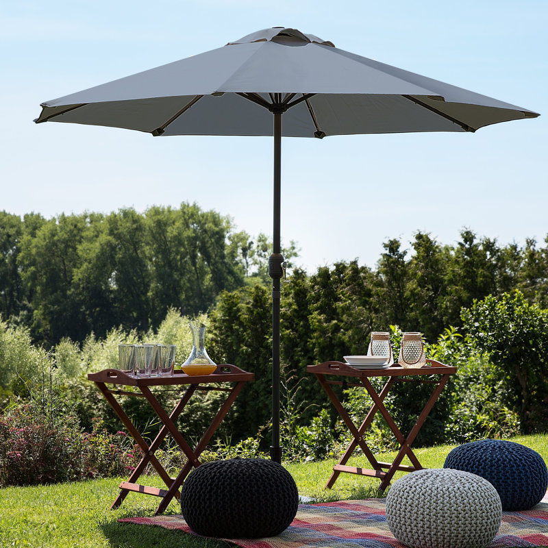 Amnicon 266cm Lighted Market Parasol