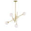 Lustre sphérique spoutnik à 4 lumières Loughrey
