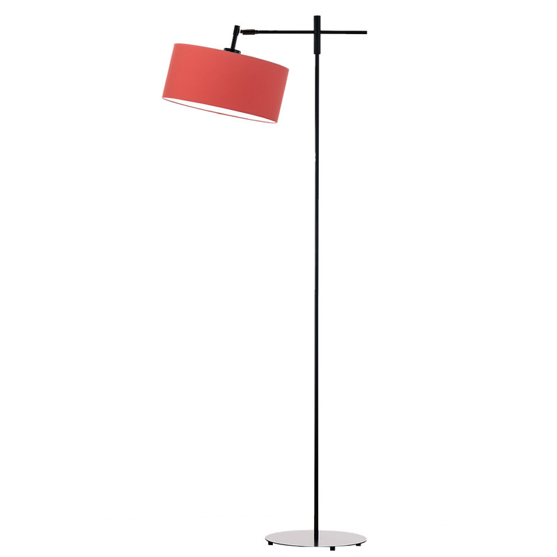 FLOOR LAMP Chileh, Black, Red