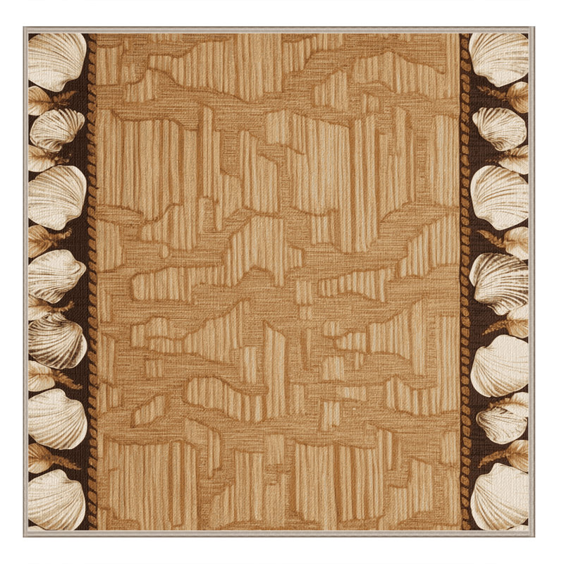  Tapis hawaïen lavable, Carré 3 pi