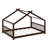 House Bed Wood Bed-1293731789