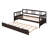 Twin Size Daybed Wood Bed With Twin Size Trundle-367402841