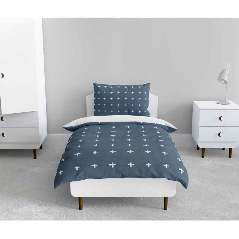 Criss Comforter Set, Blue