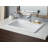 Cheviot Products 17.75'' White Vitreous China Rectangular Bathroom Sink with Overflow-90958531