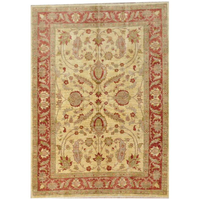Tapis oriental en laine noué à la main Ethanjames