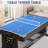 7-Foot 3-In-1 Multi Game Swivel Billiard/Pool Table