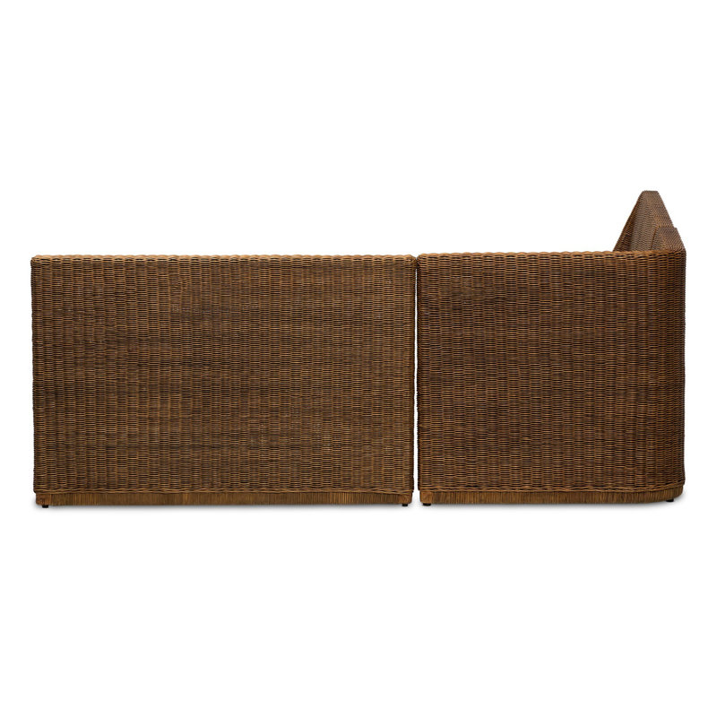Senna Dining Banquette L Shape 83", 32.5" H x 83.25" W x 83.25" D