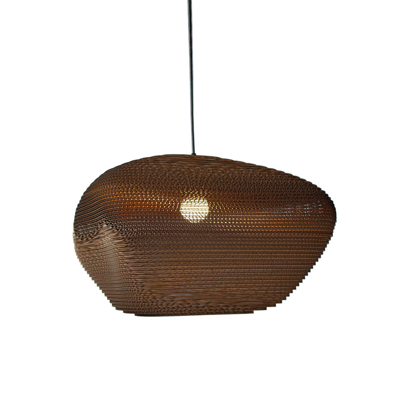 Luminaire suspendu Scraplights Pebbles Madison Naturel, Naturel