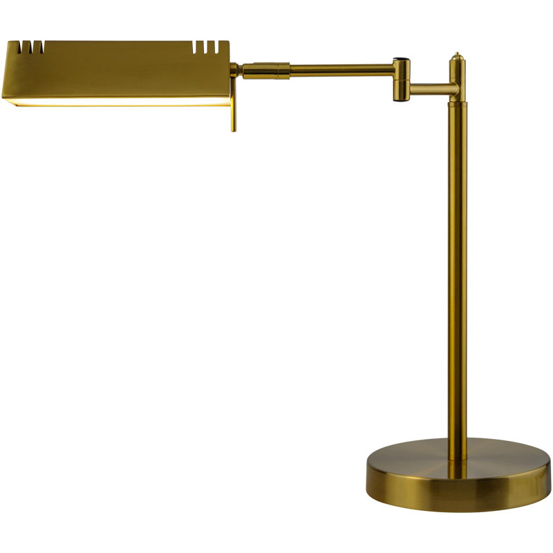 Lampe de table en métal Dorielle