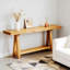 Table basse de style bois naturel pour le salon | Idée de cadeau