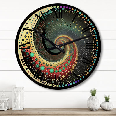 Horloge murale Iridiscdent