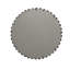 Élégant miroir rond perlé de P 36 po - Cadre en fer noir mat avec détails de perles délicates et support en verre miroitant pour installation intérieure-1634734382