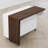 Kitchen Island Cart, Extendable Dining Table Design, Wood, Rolling Kitchen Cart With Spice Rack, Modern & Contemporary-1137896503