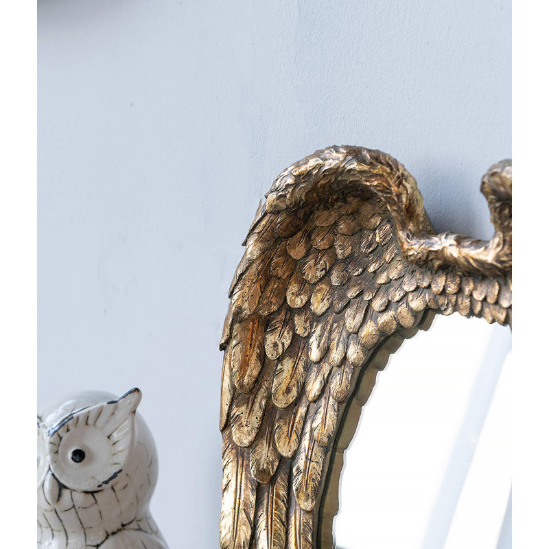 Miroir d'appoint 22 po x 16 po Golden Wing
