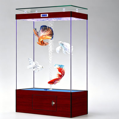 104-114 Gallon Manufactured Wood Modern Eco Aquarium Tank