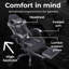 Racing Massage Computer Gaming Chair with Footrest-69583060
