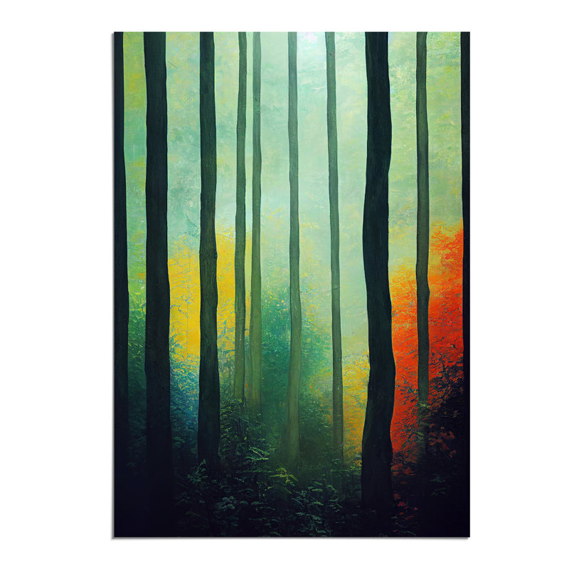 Breathtaking Forest - Wall Art, Paper, 42cm H x 29.7cm W, No Matte