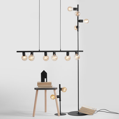 Hussey 6 - Light Kitchen Island Pendant