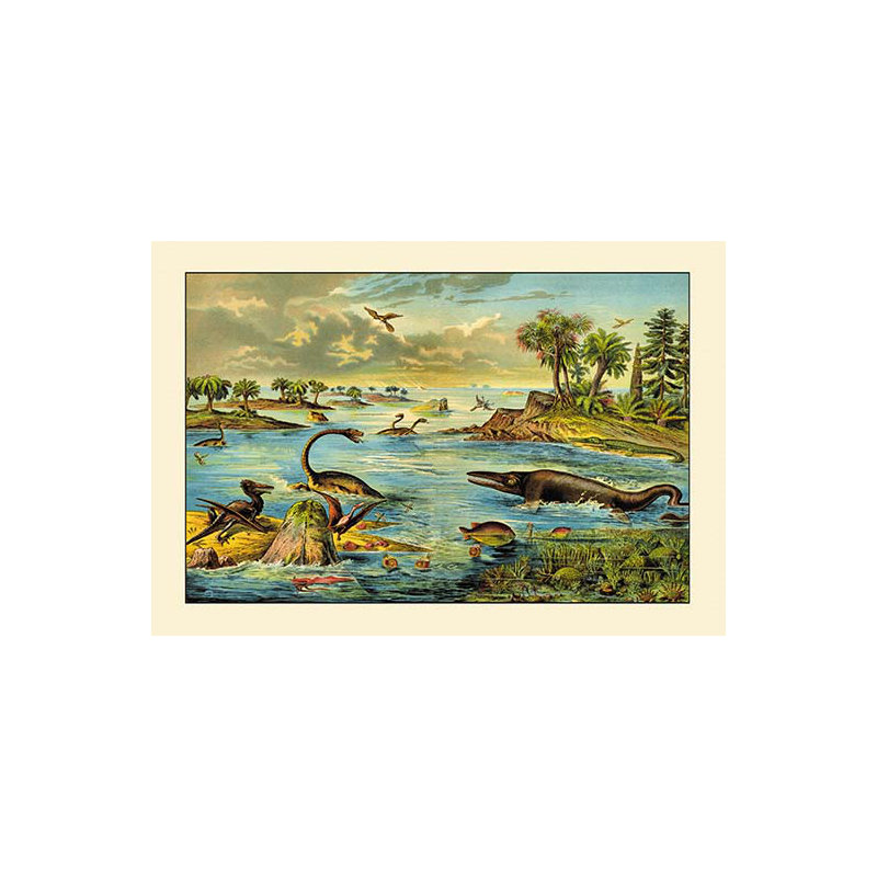« dinosaur life », reproduction d’art