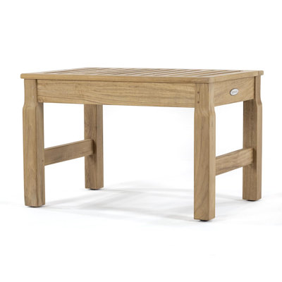 24" W Teak Shower Bench