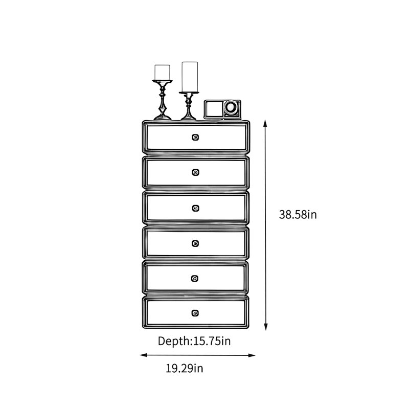 Rotating drawer storage cabinet