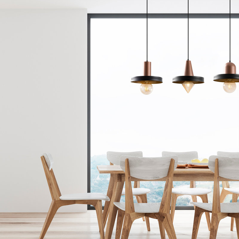 3 - Light Black/Gold Kitchen Island Pendant