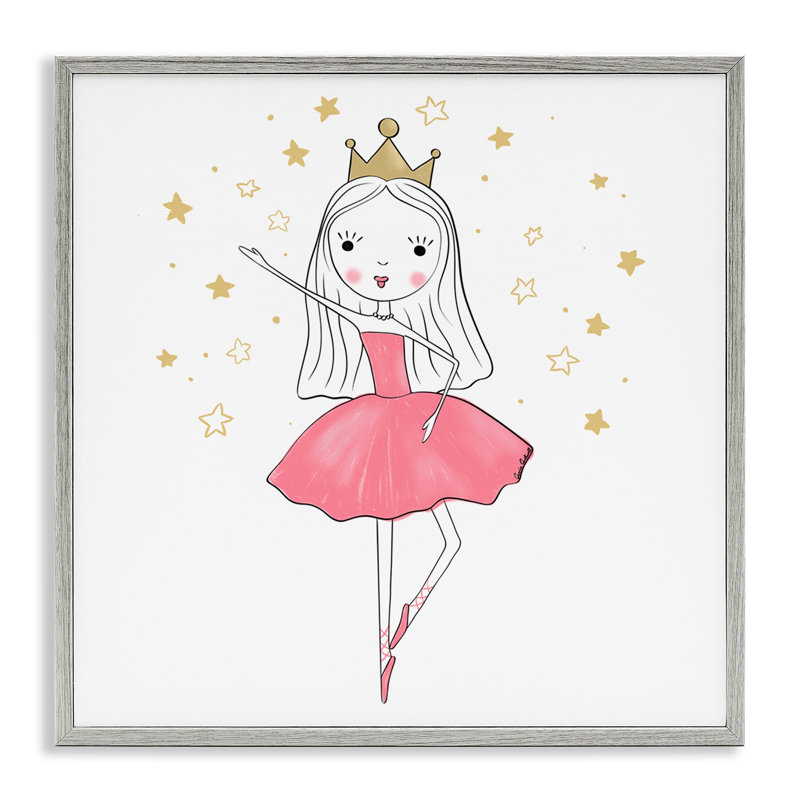 Joyeuse ballerine, estampe numérique par Amanda Hilburn, Estampe numérique Farmhouse, H 12 po x l 12 po