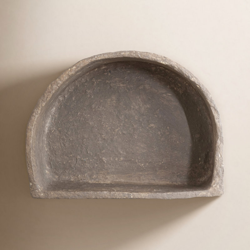 Kayna Paper Mache Floating Shelf