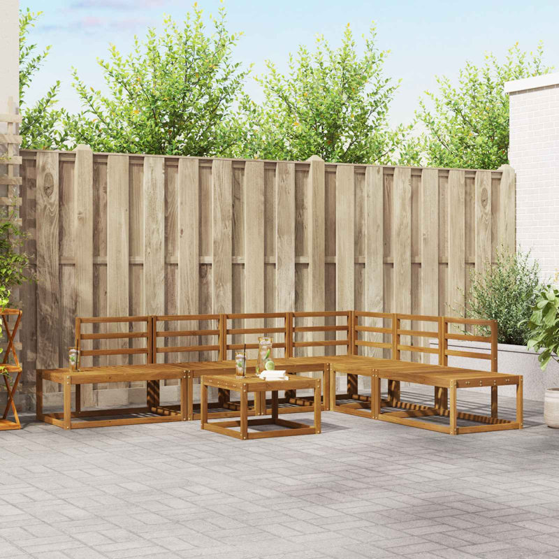 273cm Wide Patio Sectional Set