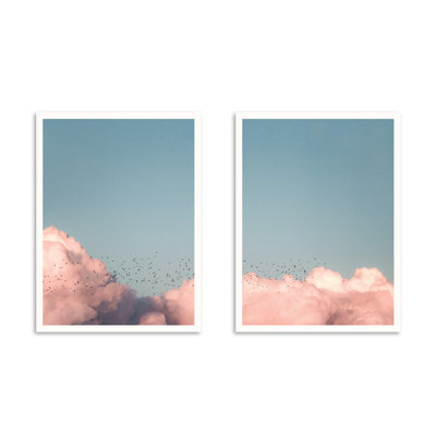 Flock - 2 Piece No Frame Print