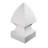 Classy Caps White Vinyl Post Cap for Posts