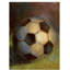 «Soccer Ball Abstract» par Galan, reproduction d'art sur toile tendue-30365779