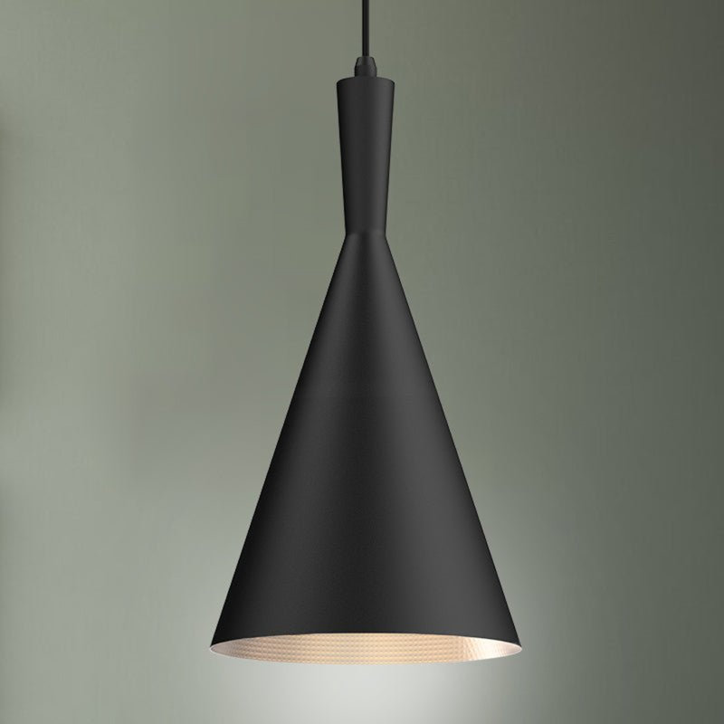 Luminaire suspendu noir mat