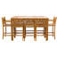 Maldives 8 - Person Teak Wood Patio Dining Set with Rectangular Table