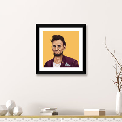 « abraham lincoln » par amit shimoni-impression