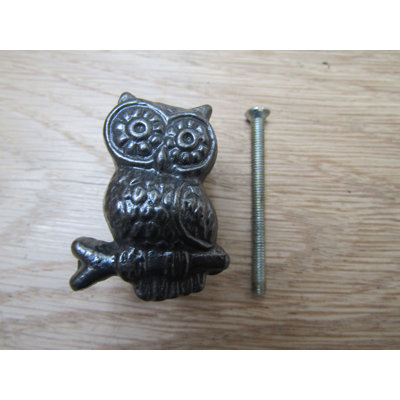 Deann 40mm Owl Novelty Knob