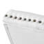 Chaise parsons rembourrée en lin Gadsden-946585127