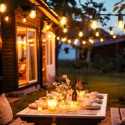 Kashayla Indoor 15 - Bulb 590.55'' Solar Powered String Light